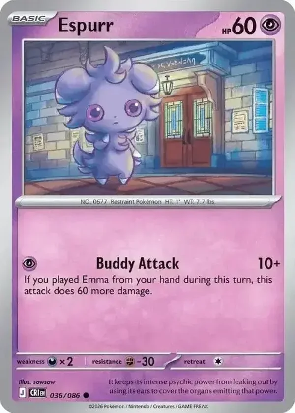 Espurr 036/086 Chaos Rising