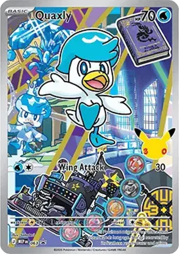 Quaxly 063 Mega Evolution Black Star Promo