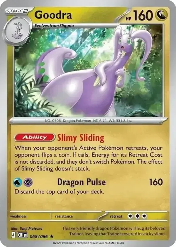 Goodra 068/086 Chaos Rising