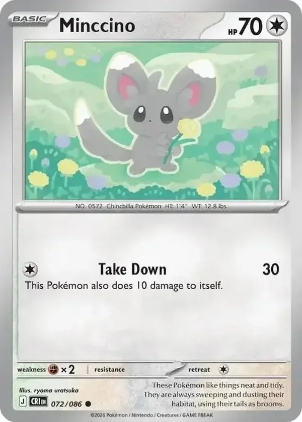 Minccino 072/086 Chaos Rising