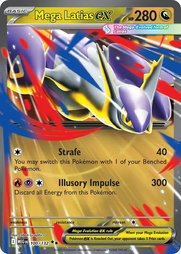 Mega Latios EX 100/132 Bundel 50 Kaarten