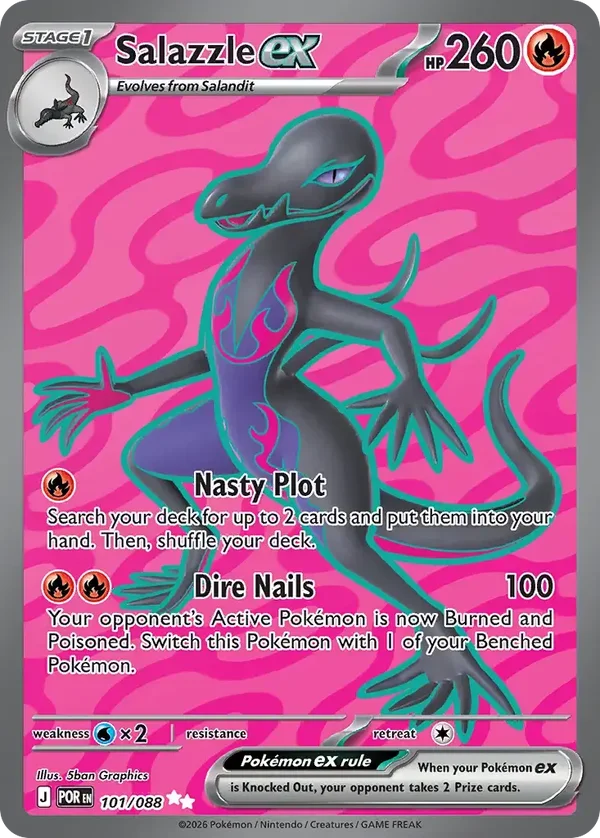 Salazzle EX 101/088 Perfect Order