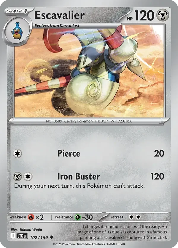 Escavalier 102/159 Journey Together