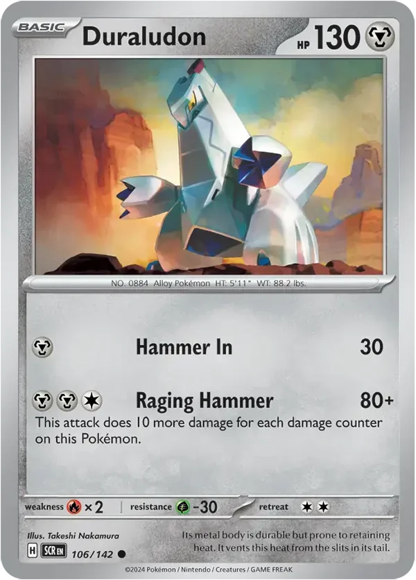 Duraludon 106/142 Stellar Crown