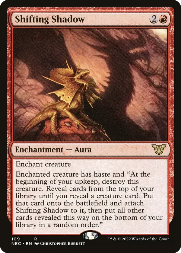 Shifting Shadow 109 Neon Dynasty Commander