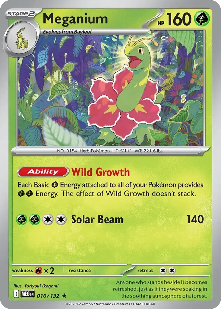 Meganium 010/132 Mega Evolution