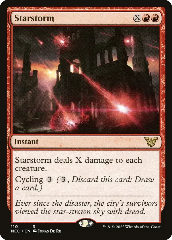 Starstorm 110 Neon Dynasty Commander