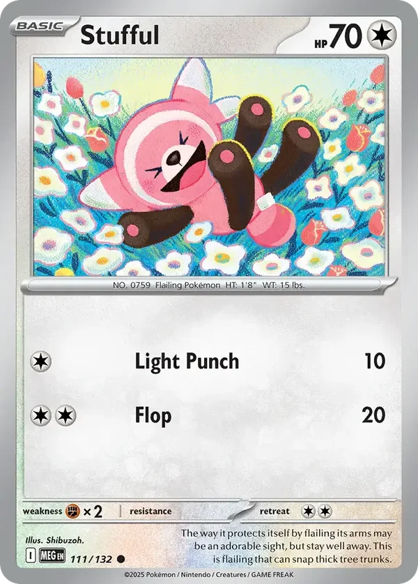 Stufful 111/132 Mega Evolution