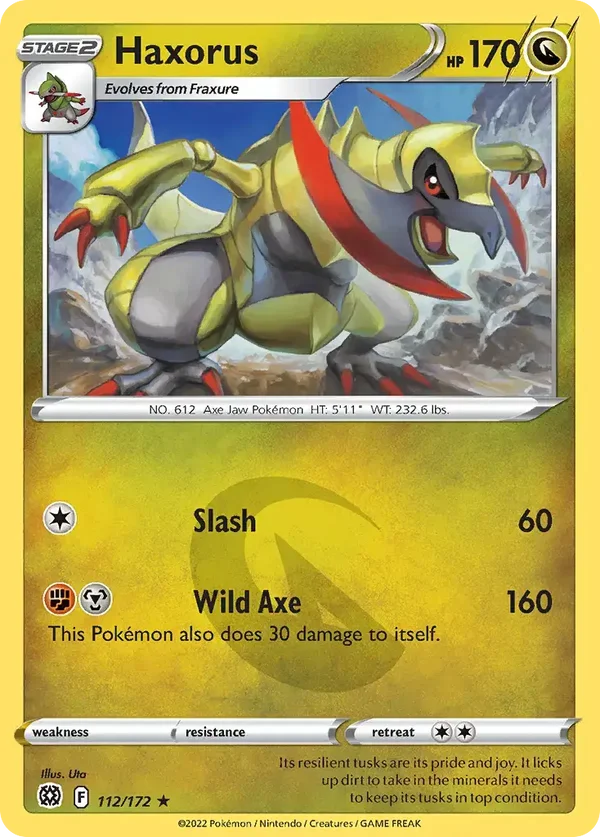 Haxorus 112/172 Brilliant Stars