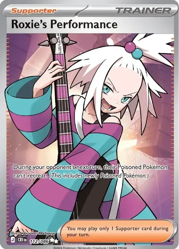 Roxie’s Performance 112/086 Chaos Rising Ultra Rare