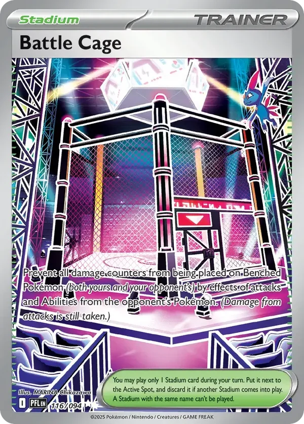 Battle Cage 116/094 Phantasmal Flames Ultra Rare