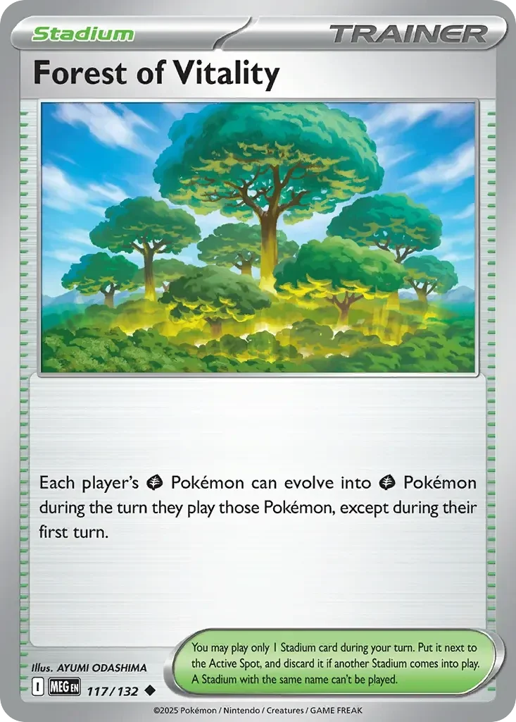 Forest of Vitality 117/132 Mega Evolution