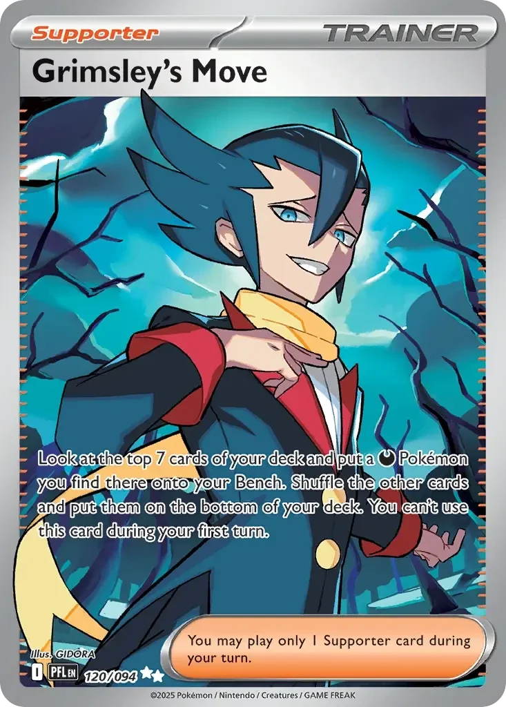 Grimsley’s Move 120/094 Phantasmal Flames