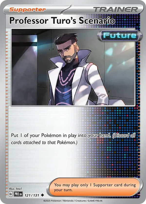 Professor Turo’s Scenario 121/131 Prismatic Evolutions