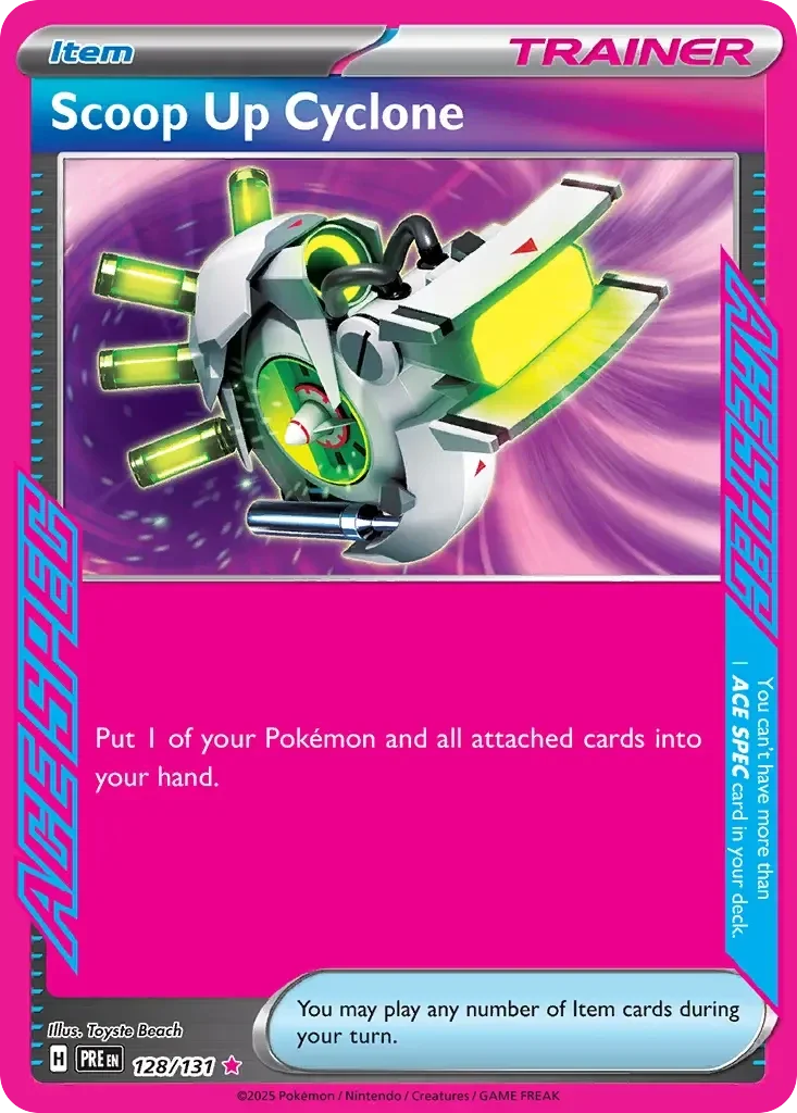 Scoop Up Cyclone 128/131 Prismatic Evolution