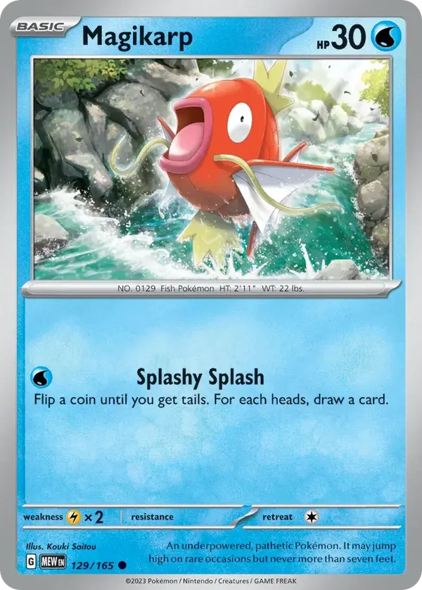 Magikarp 129/165  151