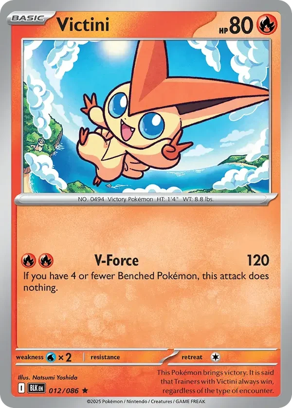 Victini 012/086 Black Bolt