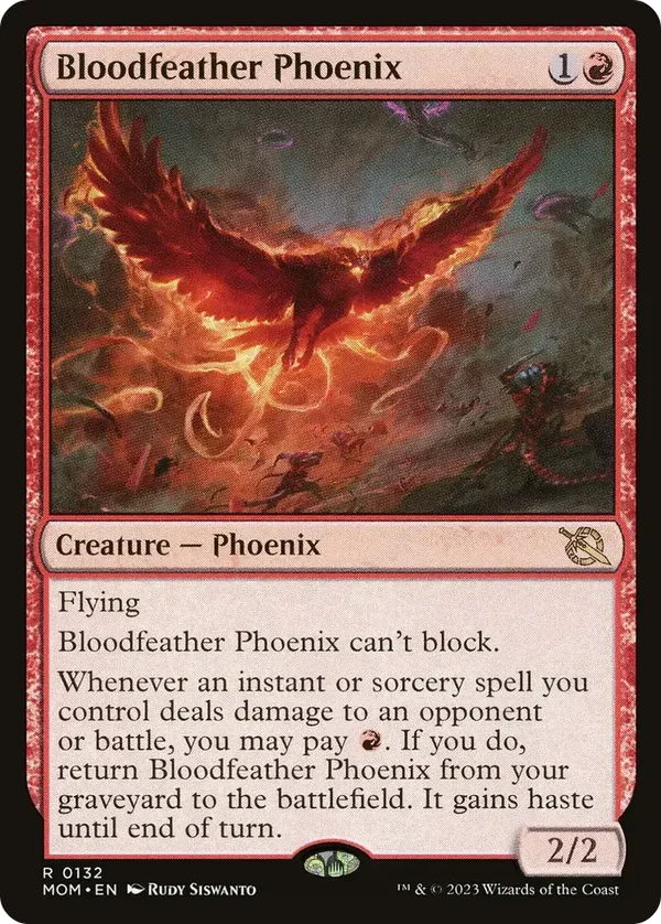 Bloodfeather Phoenix 0132 March of the Machine