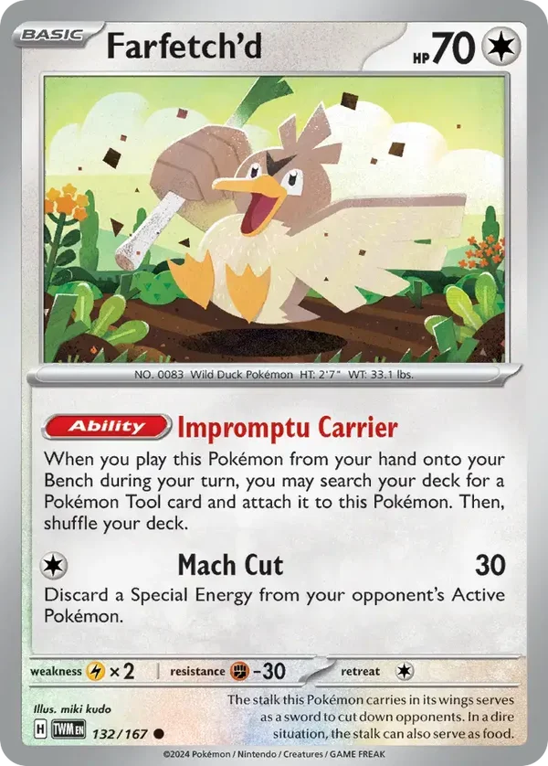 Farfetch'd 132/167 Twilight Masquerade