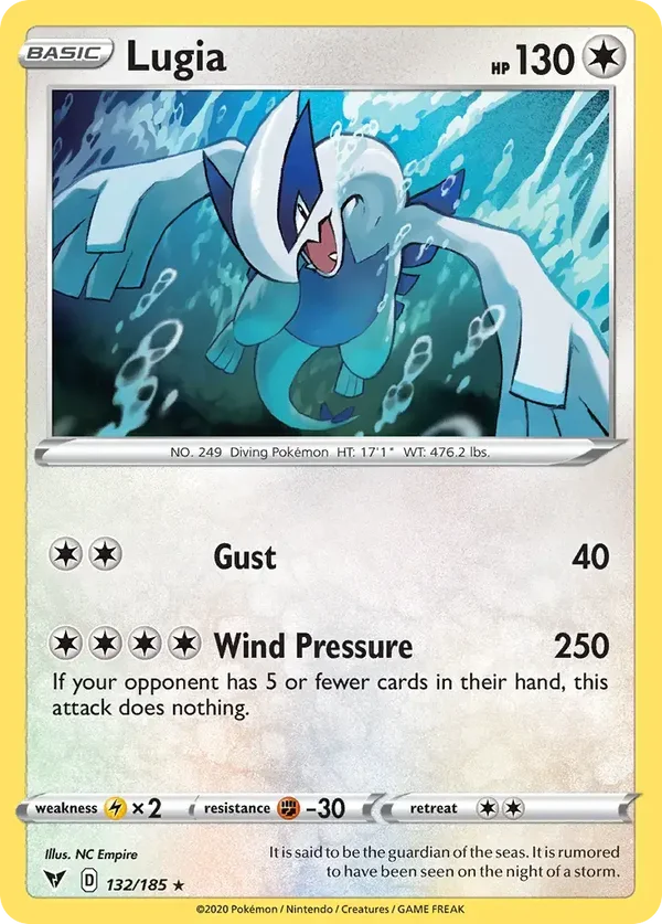 Lugia 132/185 Vivid Voltage