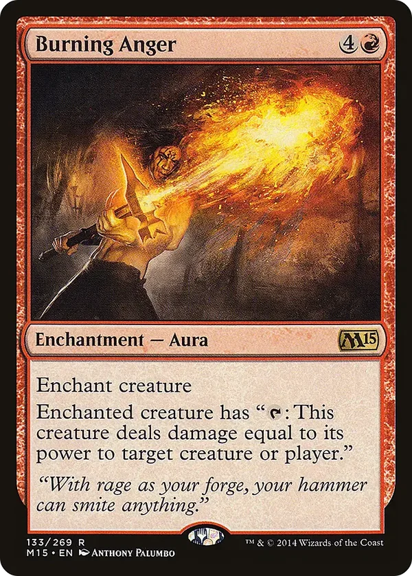 Burning Anger 135/269 Magic 2015