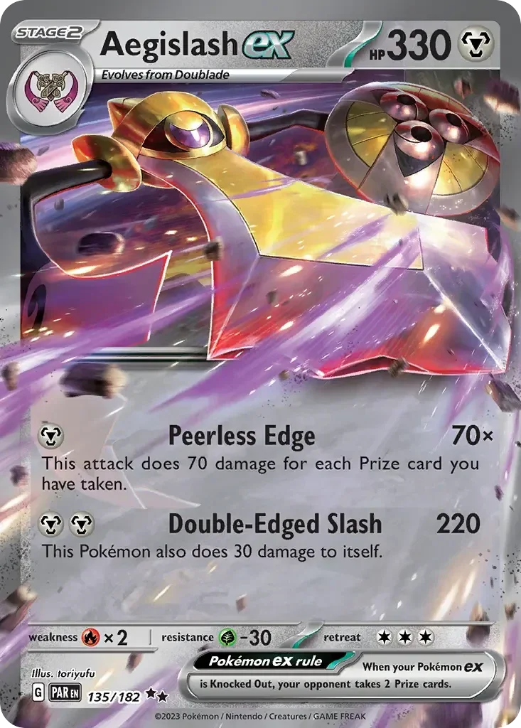 Aegislash EX 135/182 Paradox Rift