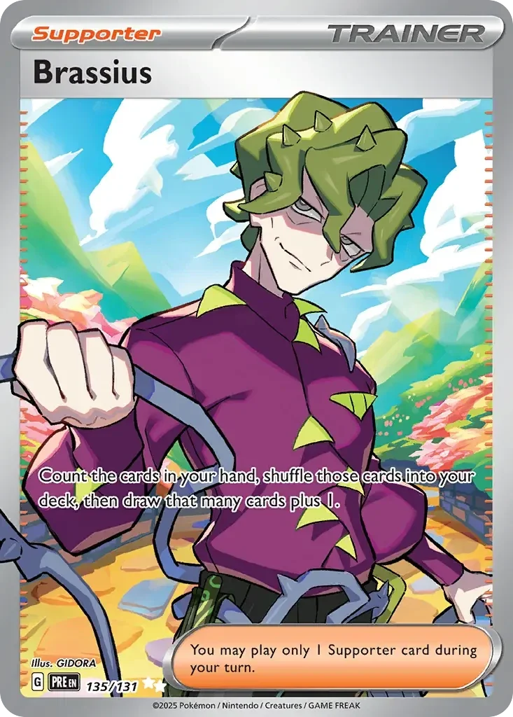 Brassius 135/131 Full Art Prismatic Evolution