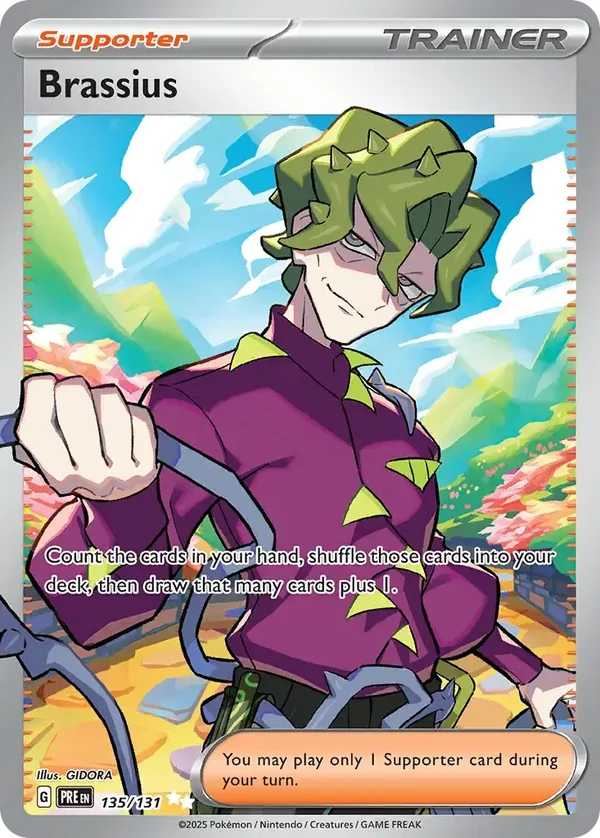 Brassius 135/131 Full Art Prismatic Evolution
