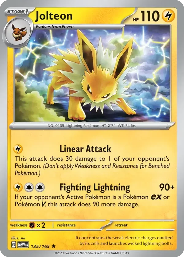 Jolteon 135/165  151