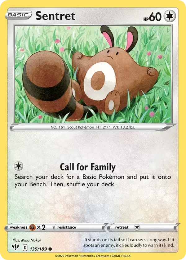 Sentret 135/189 Darkness Ablaze