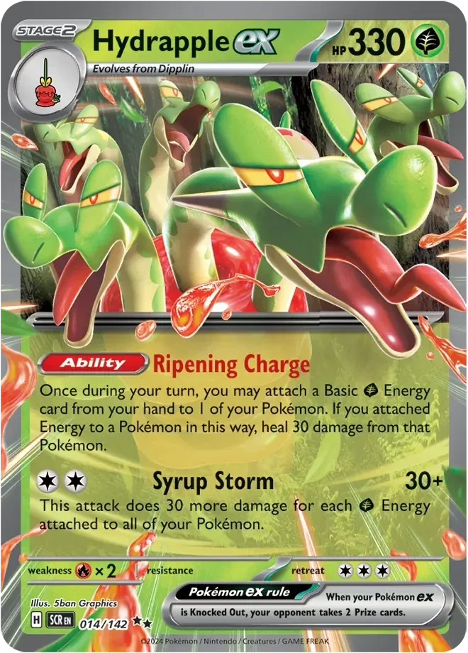 Hydrapple EX 014/142 Stellar Crown