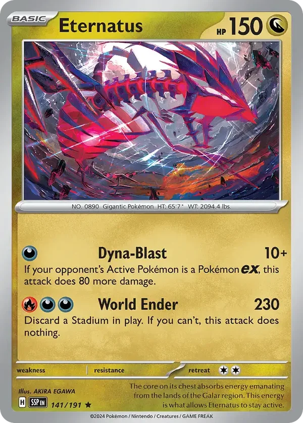 Eternatus 141/191 Surging Sparks