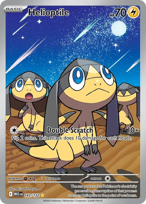 Helioptile 143/132 Mega Evolution