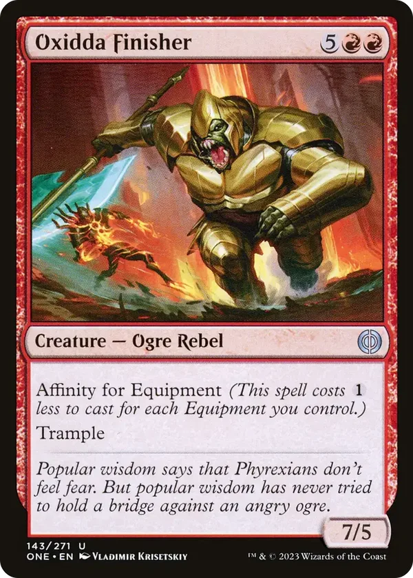 Oxidda Finisher 143/271 Phyrexia: All Will Be One