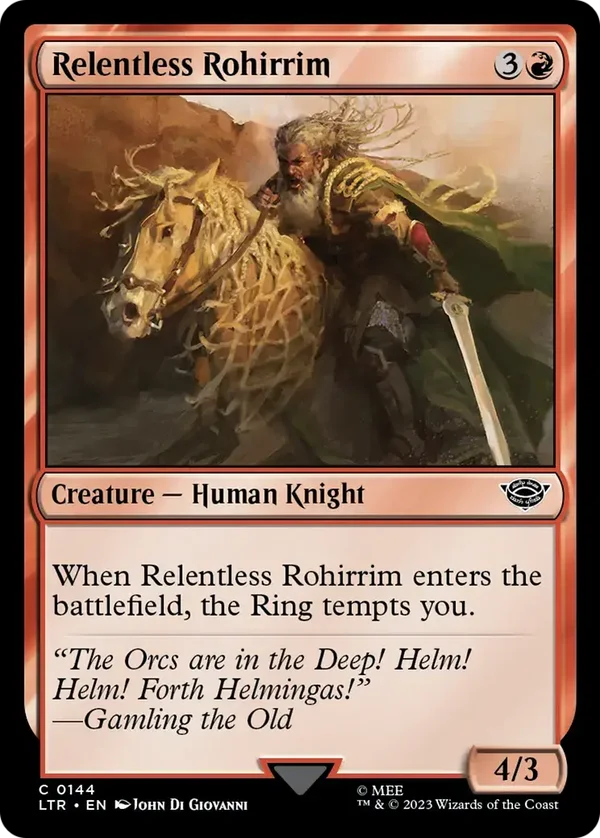 Relentless Rohirrim 0144 The Lord of the Rings: Tales of Middle-earth