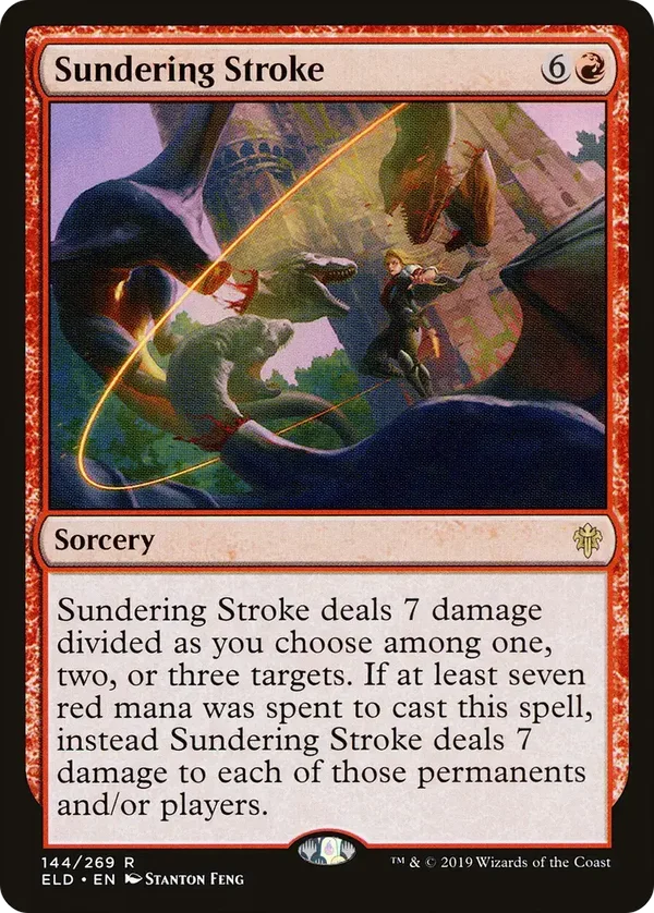 Sundering Stroke 144/269 Throne of Eldraine