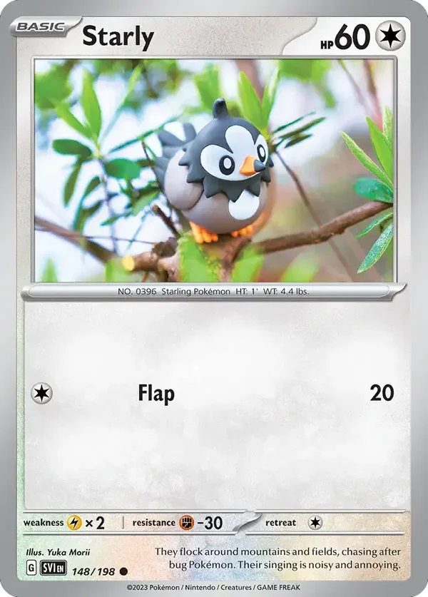 Starly 148/198 Scarlet and Violet