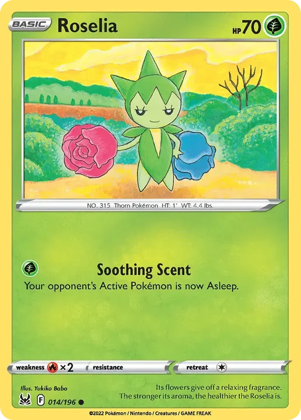 Roselia 014/196 Lost Origin