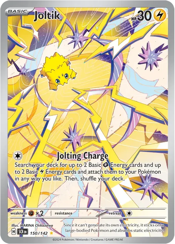 Joltik 150/142 Stellar Crown Illustration Rare