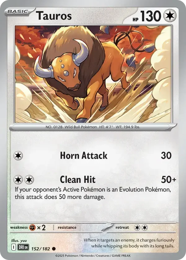 Tauros 152/182 Destined Rivals