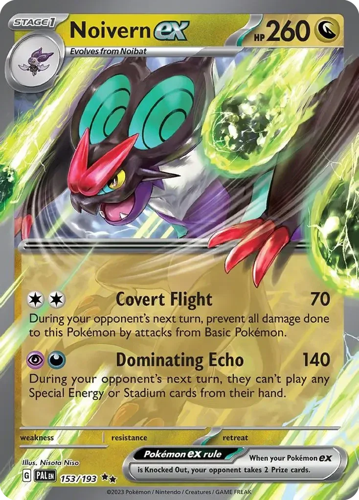 Noivern EX 153/193 Paldea Evolved