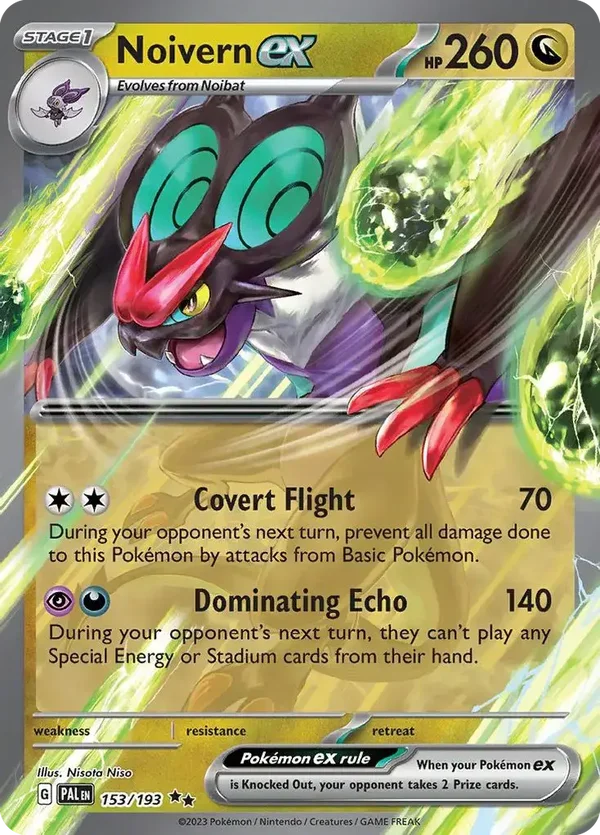 Noivern EX 153/193 Paldea Evolved