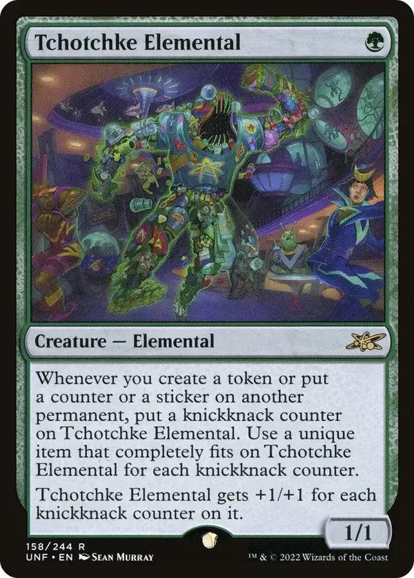 Tchotchke Elemental 158/244 Unfinity