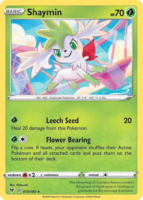 Shaymin 015/185 Vivid Voltage