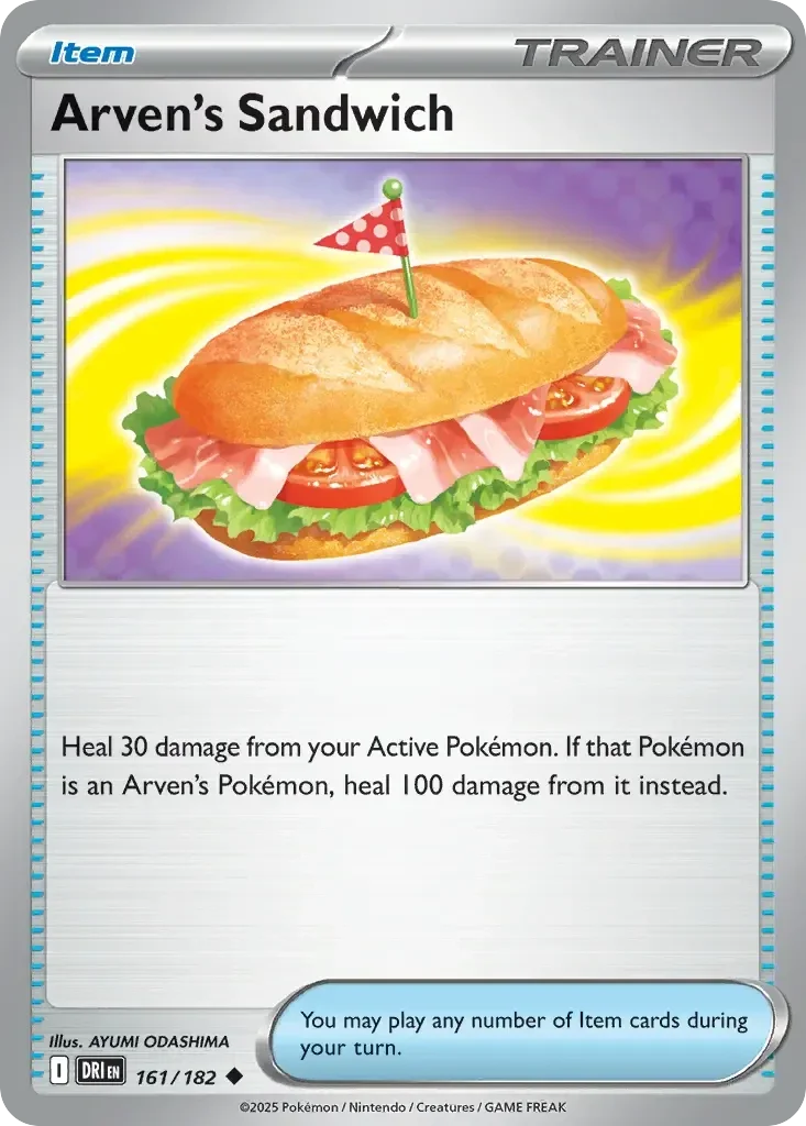 Arven's Sandwich 161/182 Destined Rivals