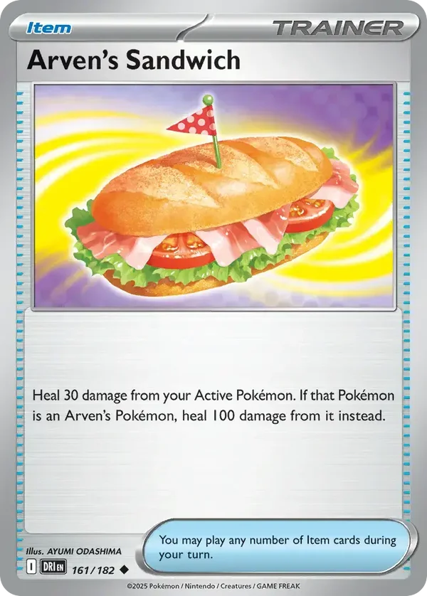 Arven's Sandwich 161/182 Destined Rivals