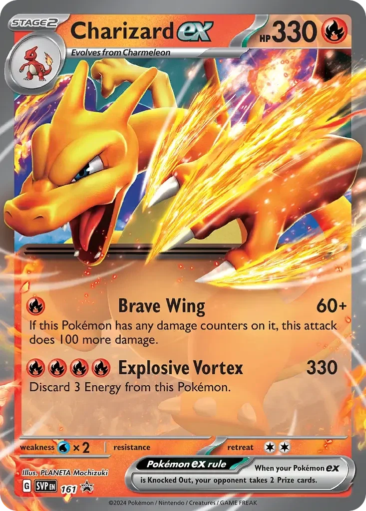 Charizard EX 161 Black Star Promo Scarlet and Violet