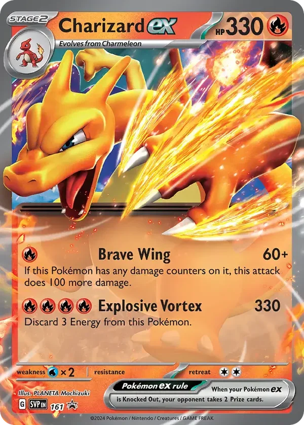Charizard EX 161 Black Star Promo Scarlet and Violet