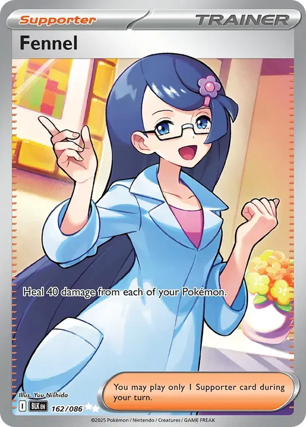 Fennel 162/086 Full Art Black Bolt