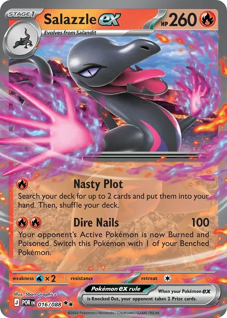 Salazzle EX 016/088 Perfect Order